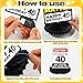 Woosytoo Funny 40th Birthday Decorations 9Pcs 40th Birthday Honeycomb Centerpieces for Adults 40 Years Old Party Decor Cheers to 40 Years Party Banner Table Topper Caution Logos Sign for Men Women - Image 4