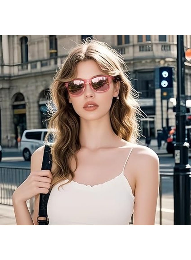 KANASTAL Polarized Sunglasses Men, Fashion Square Sun Glasses Women, Classic Shades for Womens, Driving Fishing Outdoor 100% UV400 Protection - Image 5