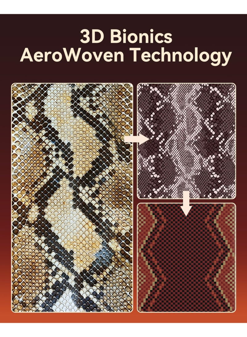 RAPTIC Aramid Skin for iPhone 17 PRO Case [MagSafe] Ultra Slim 1500D Aramid Fiber cover - Snake - Image 5