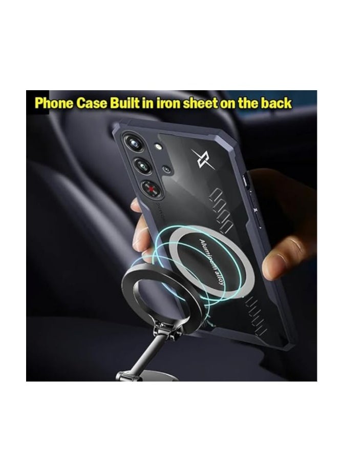 General - Case for ZTE Nubia Red Magic 10 Pro / 10 Pro Plus, Graphene Heat Dissipation Magnetic Anti-fall Phone Case, Cooling Anti-fingerprint Durable Shockproof Protective Cover - Image 1