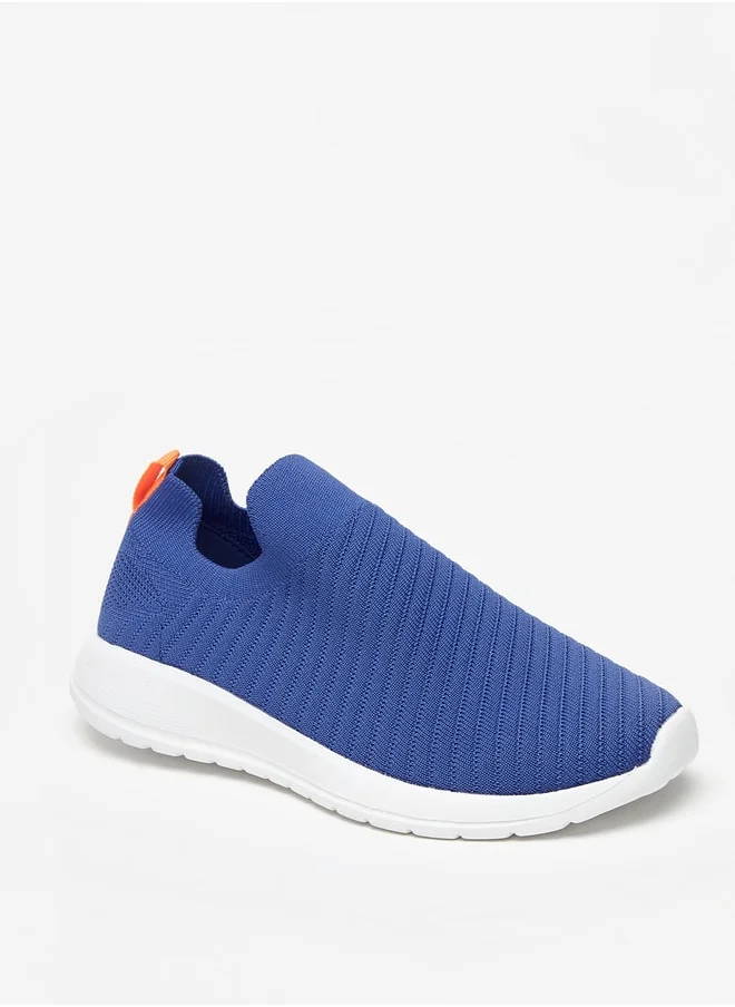 Oaklan by Shoexpress Textured Slip-On Sports Shoes