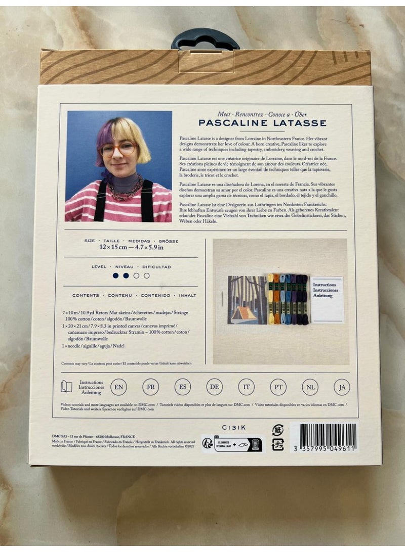 DMC Needlepoint Tapestry Kit Tent in the Forest - Image 5