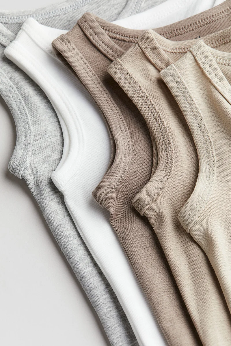 H&M 5-pack cotton bodysuits