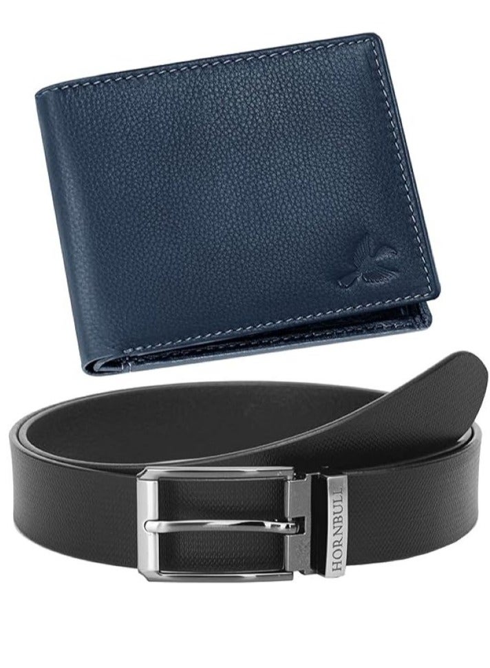 HORNBULL Mens Wallet and Belt Gift Set BW104119 - Image 1