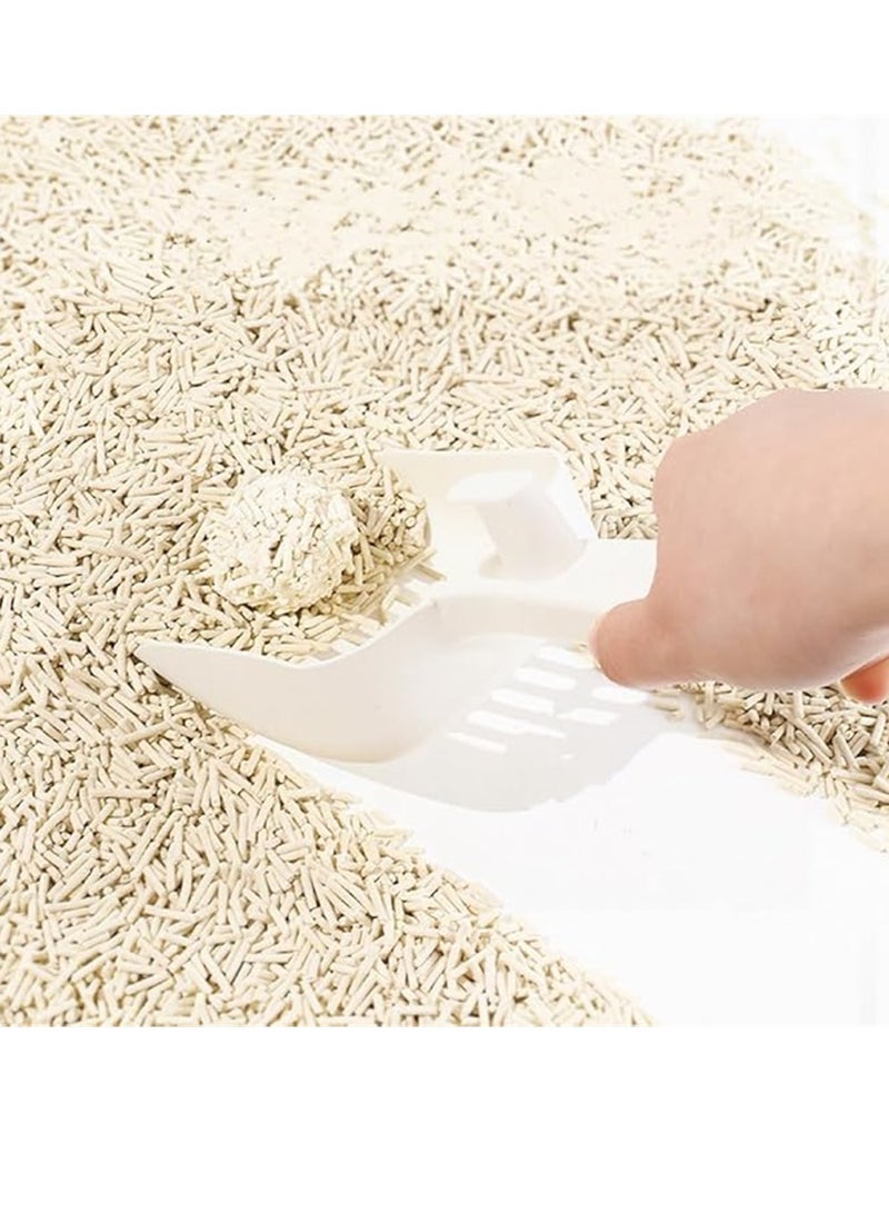 4 Packs Cat Litter, Clumping Biodegradable Absorbent Fragrance Soft Natural Been Tofu Cat Litter (Mixed Bentonite Bamboo, 4 Packs, 24L) - Image 4