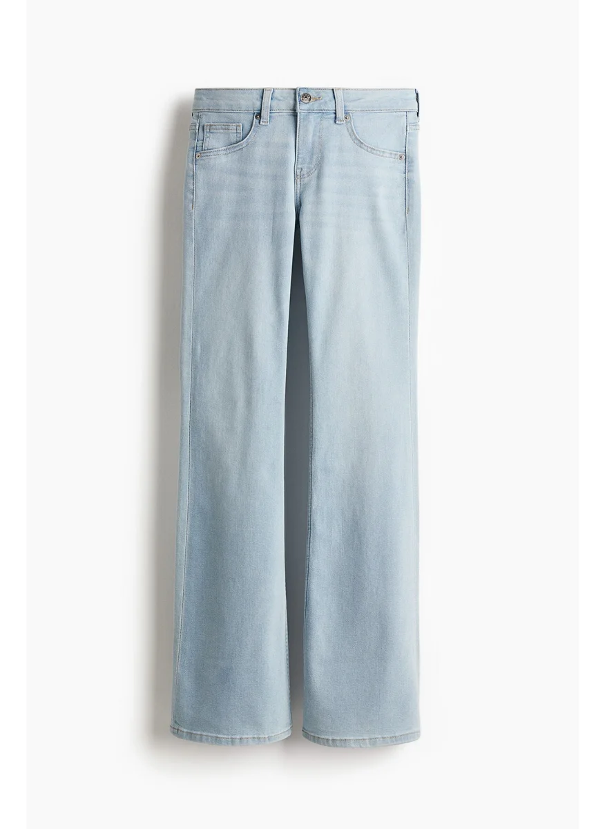 H&M Flared Low Jeans