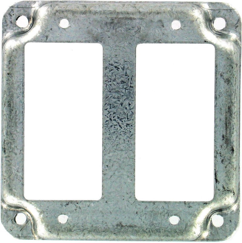 RACO Hubbell- 809C 4" 2 Gfi Receptacle Cover - Image 2