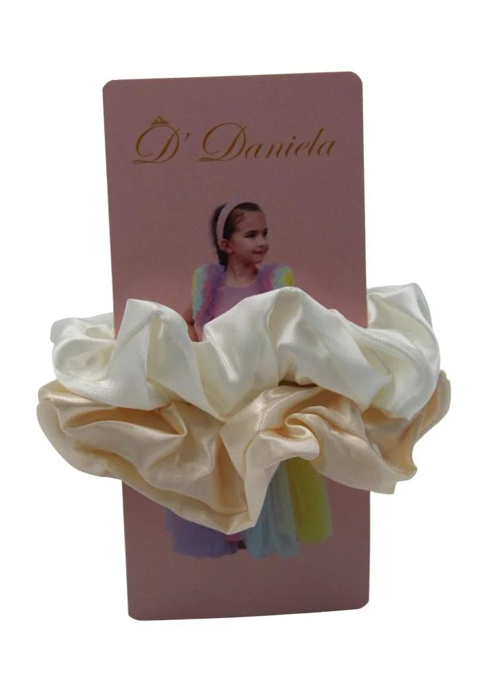 دىدانيالا D' Daniela -Avee Silk Scrunchie Set of 2 - Multicolor