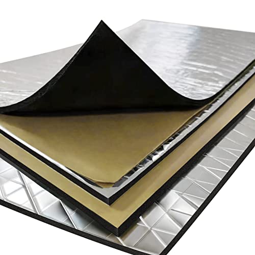 KOIKEY Car Sound Deadening Material Mat - 197 mil 8.7 sqft Auto Audio Deadener Foam, Sound Dampening and Heat Insulation for Truck, Vehicle - Image 1