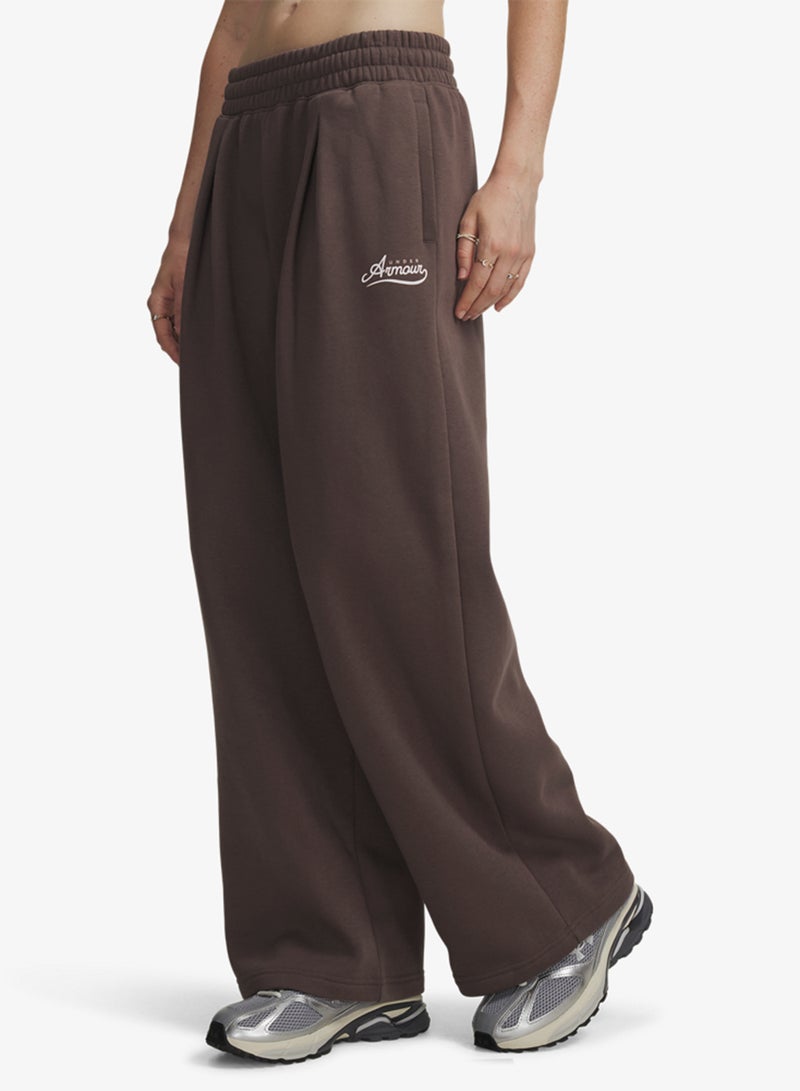 UNDER ARMOUR Rival Pleated Varsity Sweatpants - Image 1