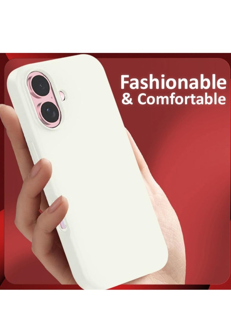 JAJEEK "New Liquid Silicone Case for iPhone 16 Plus – Ultra Slim Design, Soft Anti-Scratch Microfiber Lining & Drop Protection" - Image 5