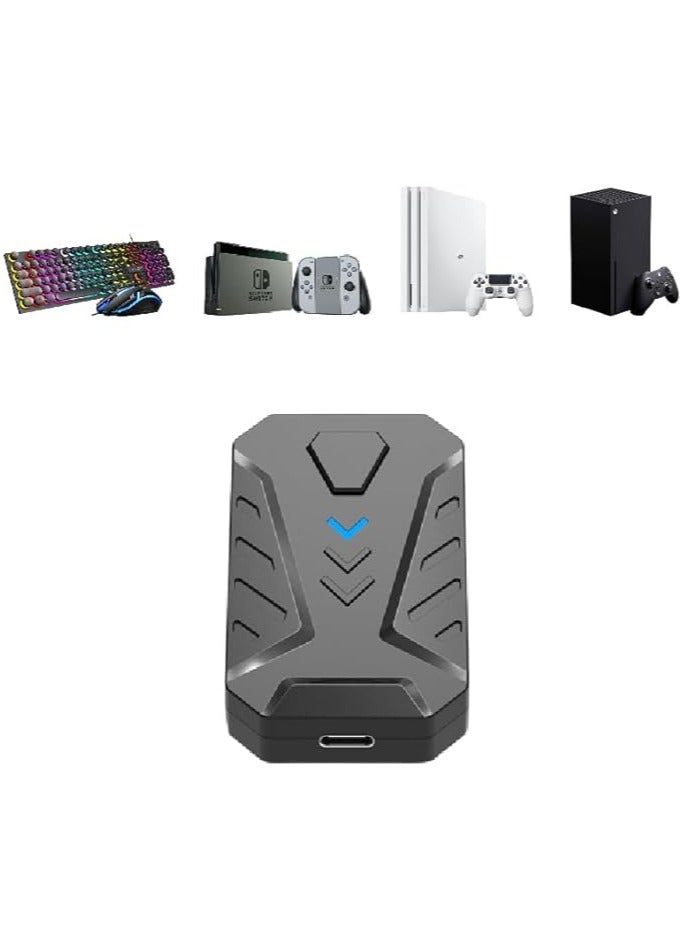 general Keyboard and Mouse Adapter Controller Adapter for Xbox Series S/X, PS3/4/5, and Switch with Keymap Support - Image 1
