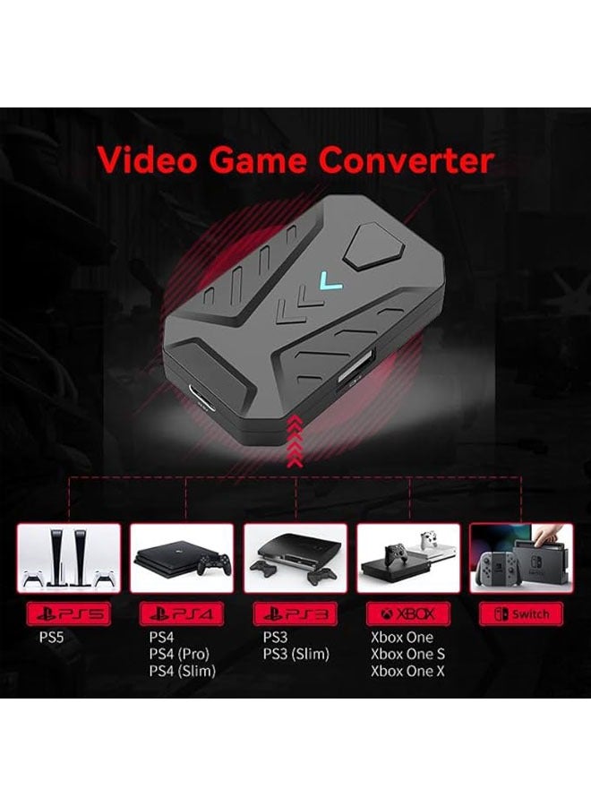 general Keyboard and Mouse Adapter Controller Adapter for Xbox Series S/X, PS3/4/5, and Switch with Keymap Support - Image 4