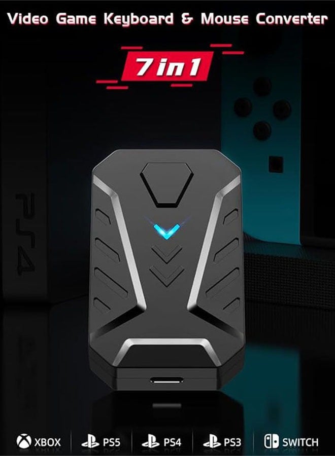 general Keyboard and Mouse Adapter Controller Adapter for Xbox Series S/X, PS3/4/5, and Switch with Keymap Support - Image 2