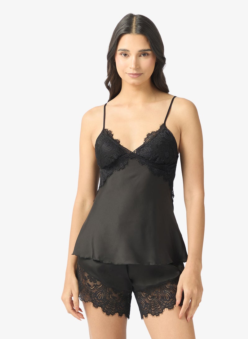 ELLA Cami Top & Short Night Set - Image 3