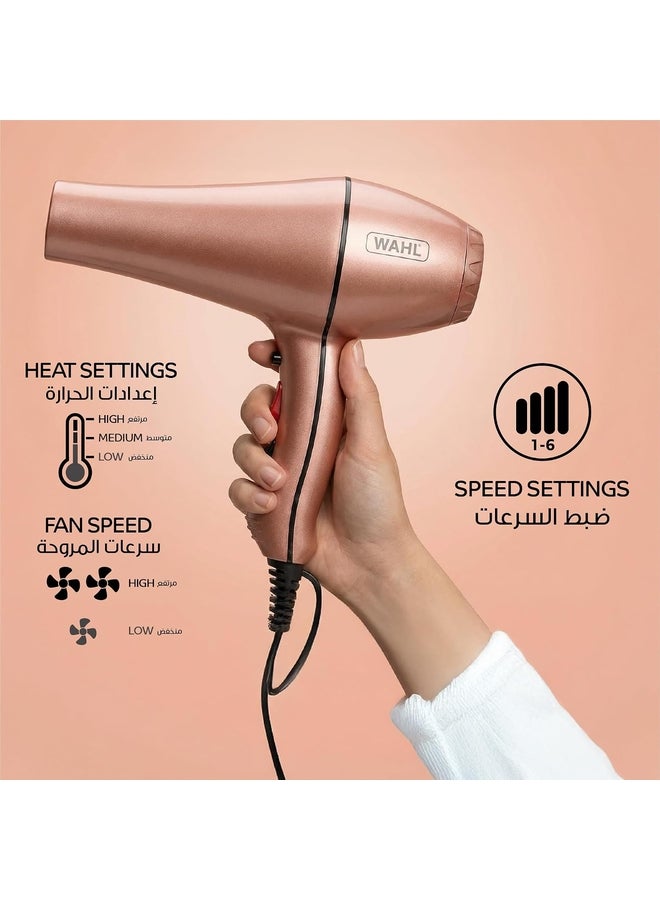 وال مجفف الشعر Super Dry هو مجفف شعر قوي للغاية بقدرة 2000 واط متعدد الألوان - Image 2