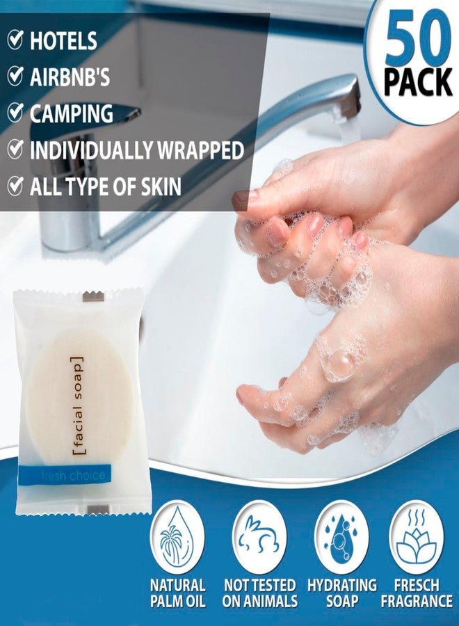 فريش تشويس | 0.85 أونصة | عبوة من 50 قطعة | صابون فندقي بالجملة | قطع سفر مغلفة بشكل فردي | مستلزمات استحمام صغيرة الحجم للتجربة | حمامات نزلاء الموتيلات | تأجير بيوت العطلات | الضيافة - Image 5