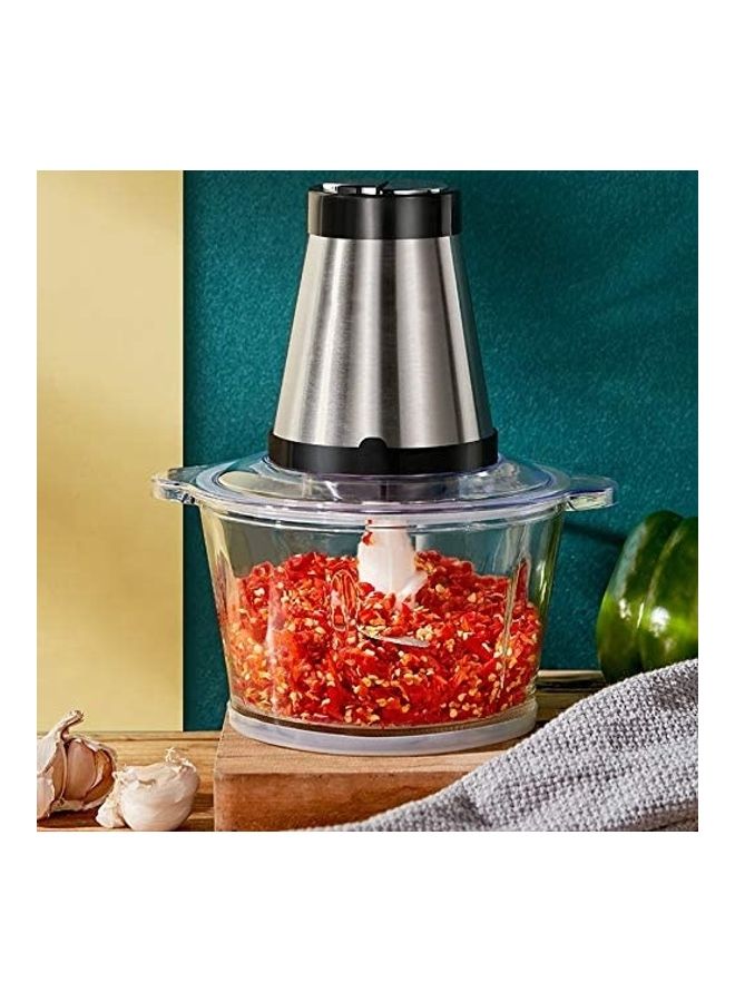 NIBEMINENT Electric Chopper Meat Grinder Multicolour - Image 1