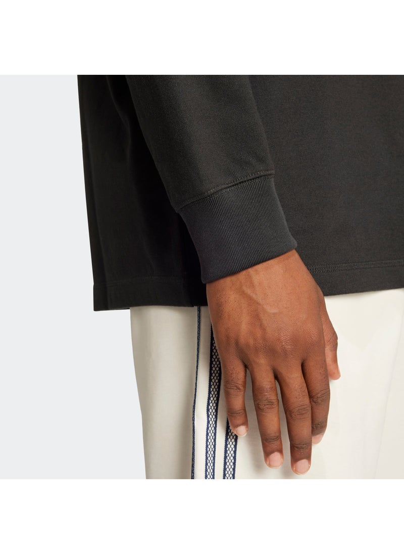 adidas Originals Mock Neck Q1 Long-Sleeve Top - Image 3