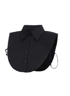 SYOSI 2 Pcs Fake Collar Lady's Fake Collar Half Shirt Blouse Detachable False Collar Joker Shirt Decorative Collar Collar Cuff Cotton Choker Tie False Lapel Point  - Image 3
