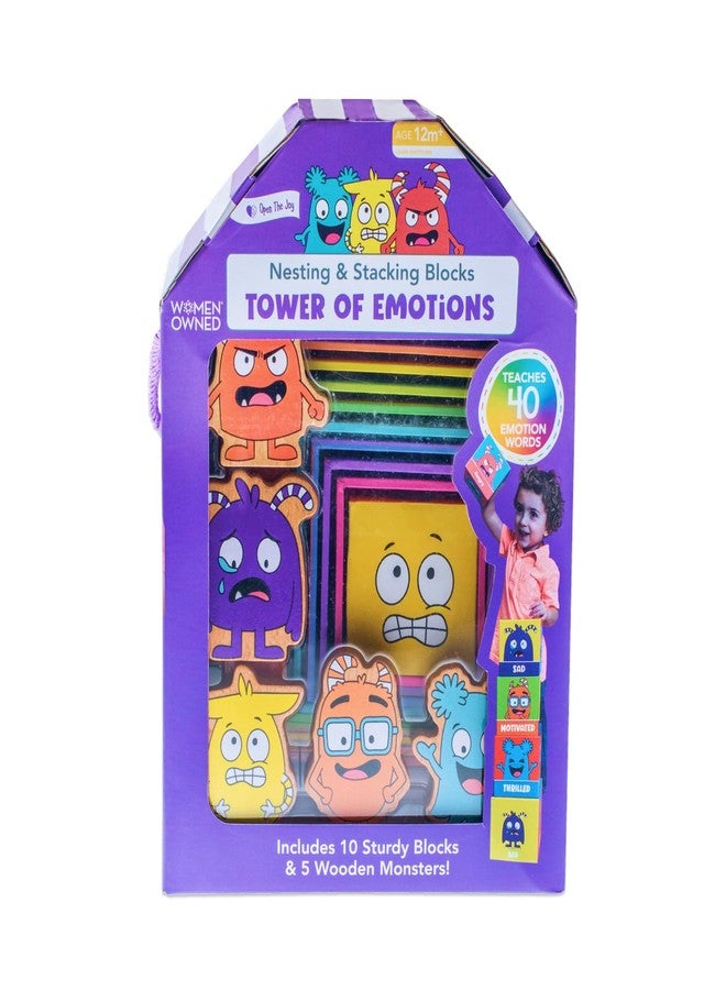 Open The Joy Tower of Emotions: Kids Emotional Intelligence Building Game, Mindfulness Activities, and Stress Relief Techniques for Ages 4 and Up - Image 4