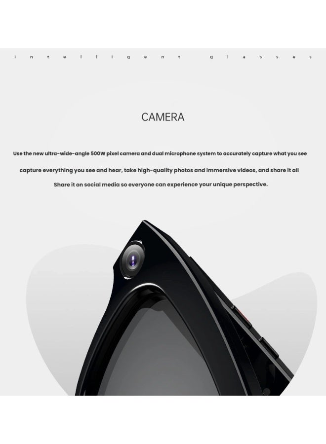 Smart Glasses with 8MP HD Camera 📸 | AI Simultaneous Translation 🌐 | 1080P Video Recording 🎥 | 32GB Built-In Storage 💾 | Smart Wearable for Travel, Work & Daily Use - Image 2