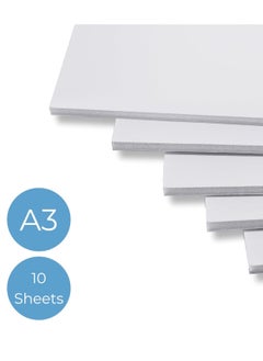 PARTNER 10-Piece A3 Size Foam Boards White 5mm Thickness  - Image 1