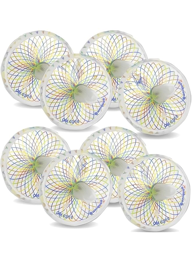 Unique 8 Glow In The Dark Spinning Top