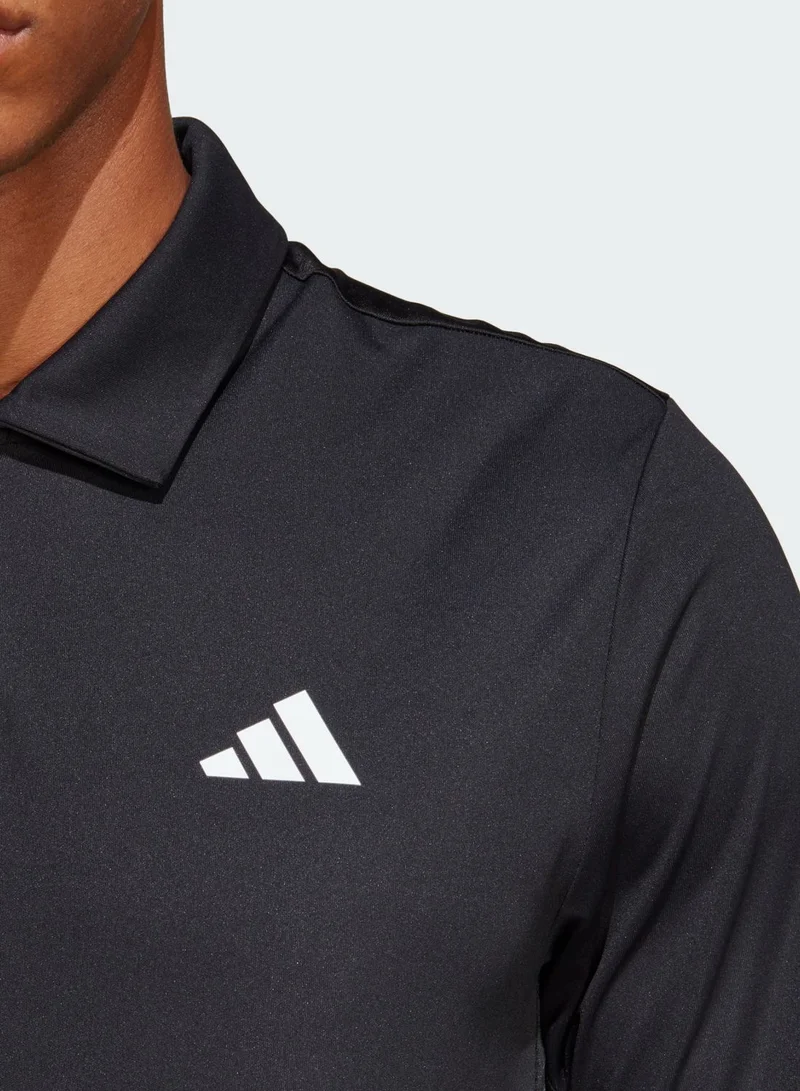 adidas تيشيرت كلوب تنس بياقة بولو