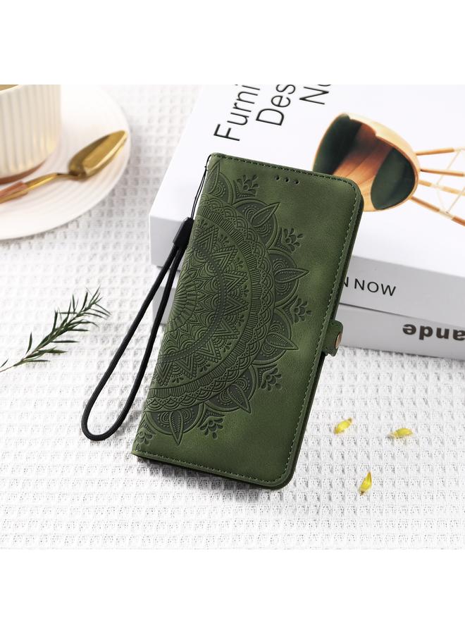 S-TOP Case For Samsung Galaxy A55 5G Skin Feel Totem Embossed Leather Phone Case - Image 2