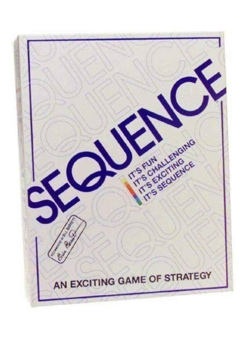 Generic - Sequence Board Games Create a Family Exciting Card Board Game | Strategy Games for Kids - Hard Board Game, Playing Cards, Family Game Suitable for Ages 7 and Up - Image 1
