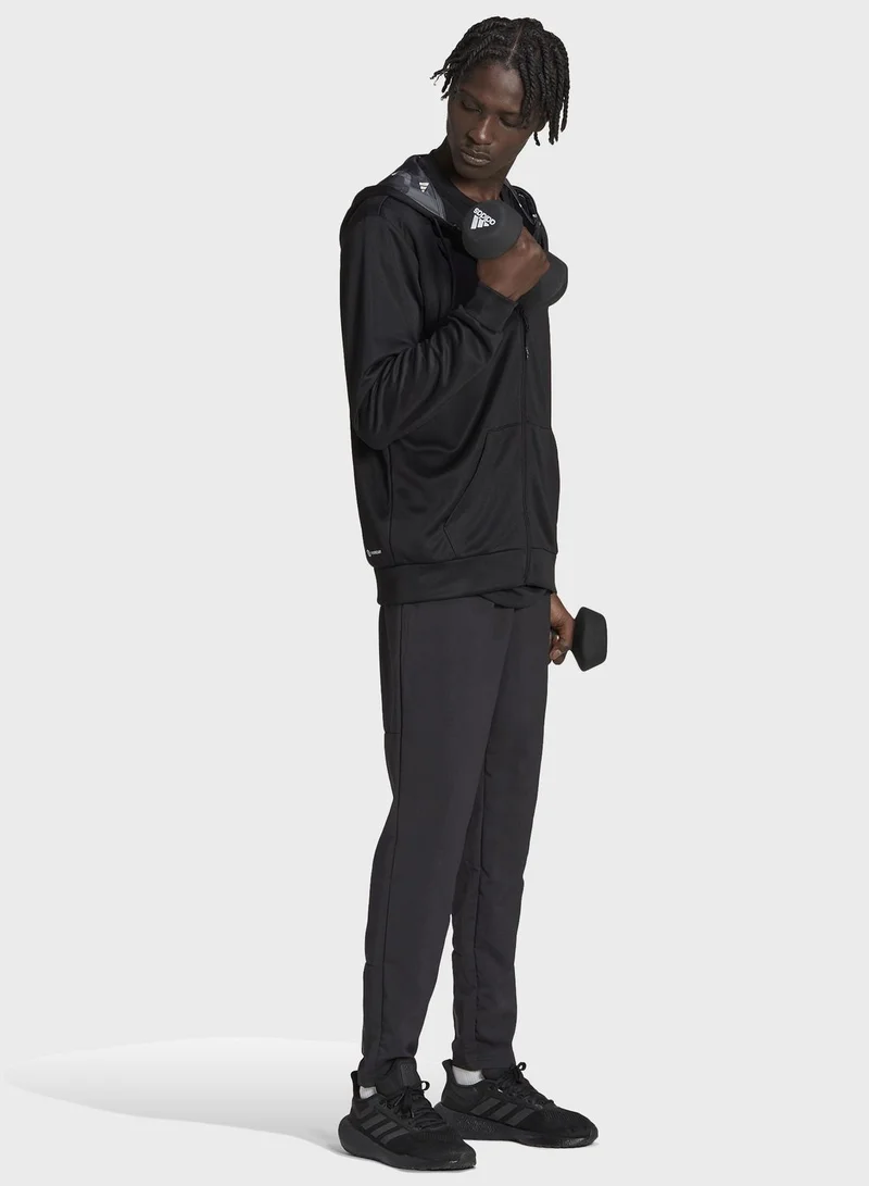 Adidas Train Essentials Seasonal Training Full-Zip Jacket