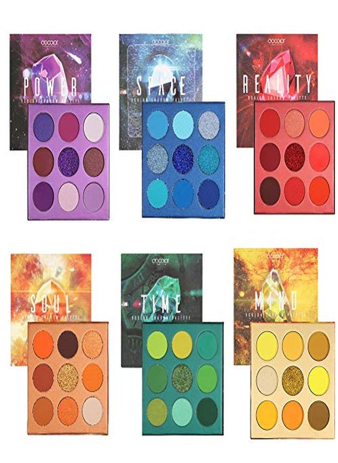 docolor - Eyeshadow Palette 54 Colors Gemstone Eye Shadow Palette Highly Pigmented Mattes Glitter Shimmers Naked Smokey Cream Powder Blendable Long Lasting Waterproof Colorful Professional Makeup Palette - Image 1
