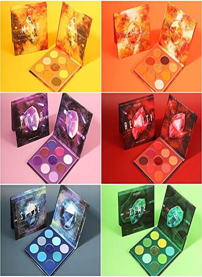 docolor - Eyeshadow Palette 54 Colors Gemstone Eye Shadow Palette Highly Pigmented Mattes Glitter Shimmers Naked Smokey Cream Powder Blendable Long Lasting Waterproof Colorful Professional Makeup Palette - Image 1
