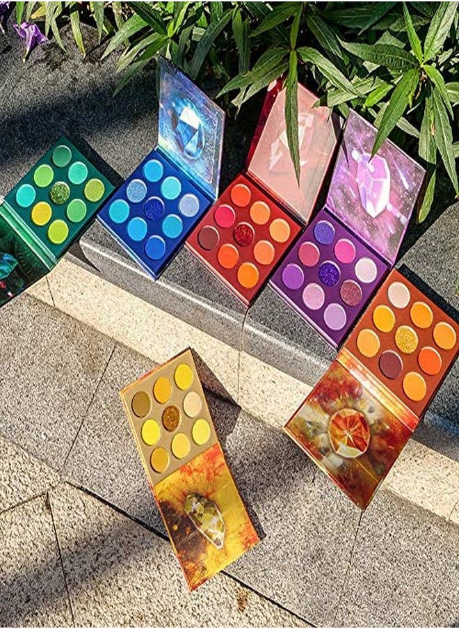 docolor - Eyeshadow Palette 54 Colors Gemstone Eye Shadow Palette Highly Pigmented Mattes Glitter Shimmers Naked Smokey Cream Powder Blendable Long Lasting Waterproof Colorful Professional Makeup Palette - Image 1