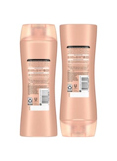 Suave Suave Shampoo and Conditioner Set, Silk Protein Infusion, Sleek & Smooth - Protein Hair Treatment for Dry, Damaged Hair, Detangler, 48H Frizz Control, 12.6 Oz Ea (2 Piece Set)  - Image 2
