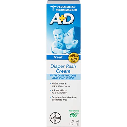 A + D A & D CREAM DIAPER RASH W/ALOE Size: 4 OZ - Image 1