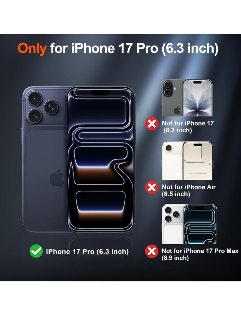 BORTONY iPhone 17 Pro Magsafe Case Ultra Thin Mate Cover for iPhone 17 Pro Camera Protection Slim Design Hard Phone Case for iPhone 17 Pro 6.3 inch - Image 2