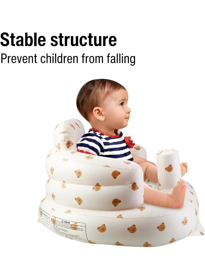 PandaEar 2Pack Baby Inflatable Bathtub & Baby Seat for 3 Months+ - Image 2