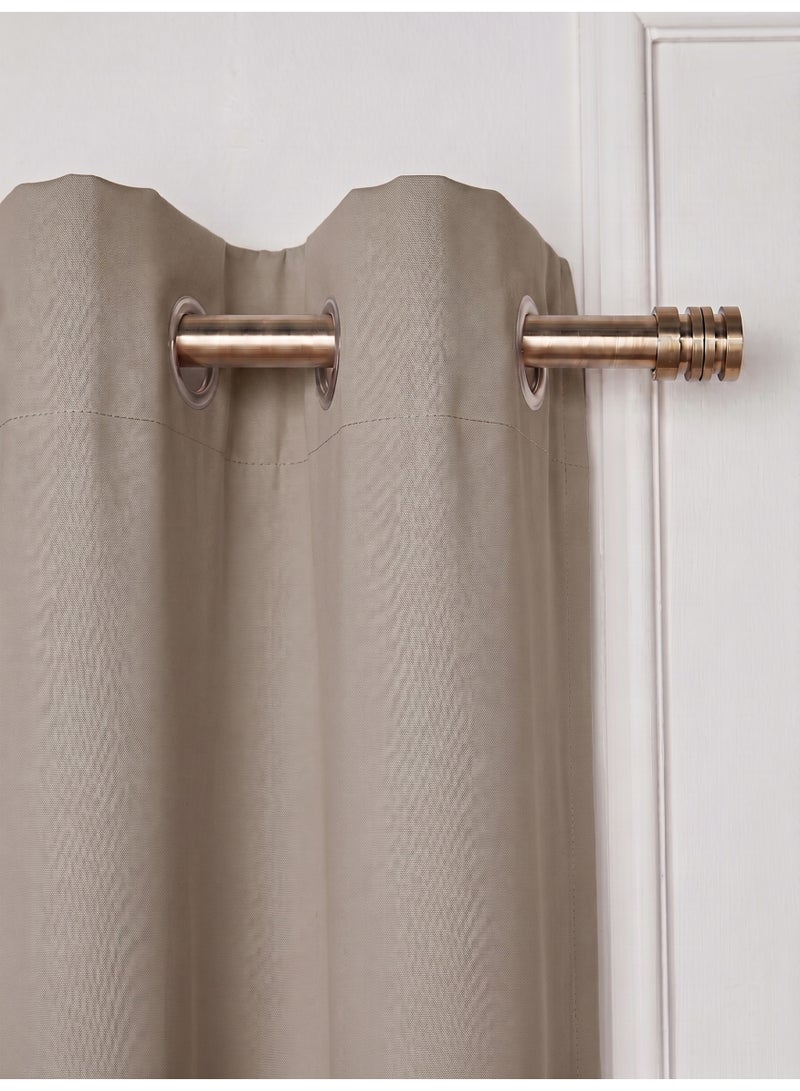 Amali Regal Dimout curtains with 16 Grommets in 2 panels Size (W132 x L 274cm) for living room Decor or bedroom window noise reduction and light blocking - Image 3