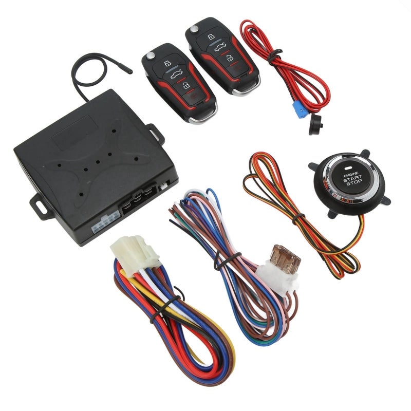 Car Keyless Entry System Remote Central Locking Kit with One Button Start - Anti Theft Door Lock for 12V Cars - Image 3