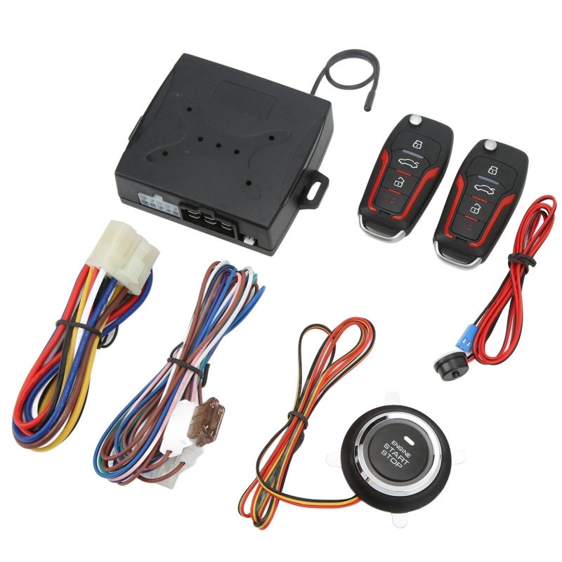 Car Keyless Entry System Remote Central Locking Kit with One Button Start - Anti Theft Door Lock for 12V Cars - Image 2