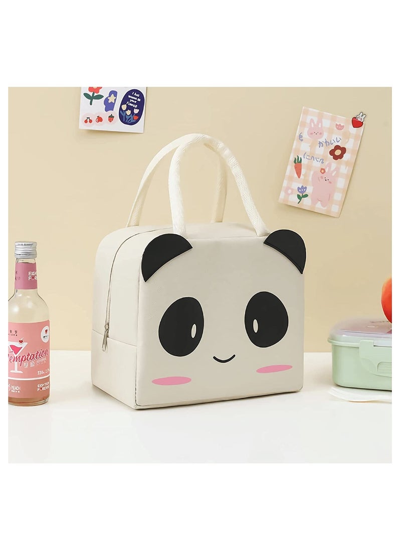 كول بيبي حقيبة غداء معزولة من COOLBABY سميكة للكبار / الرجال / النساء / الأطفال ، حقيبة غداء كرتونية مقاومة للماء مانعة للتسرب ، مثالية للعمل / المدرسة / النزهة  - Image 2