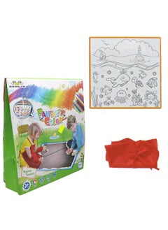 Generic Washable Fantastic Color Mat with Markers  - Image 2