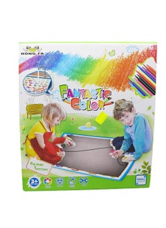 Generic Washable Fantastic Color Mat with Markers  - Image 3