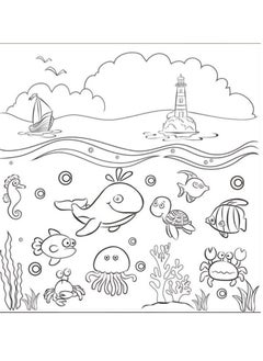 Generic Washable Fantastic Color Mat with Markers  - Image 4