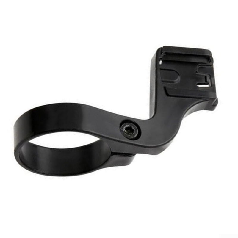 Black Plastic Bicycle Computer Handlebar Mount Bracket Out Front Extension Stand 3 3 x 4 x 8 cm - Image 3
