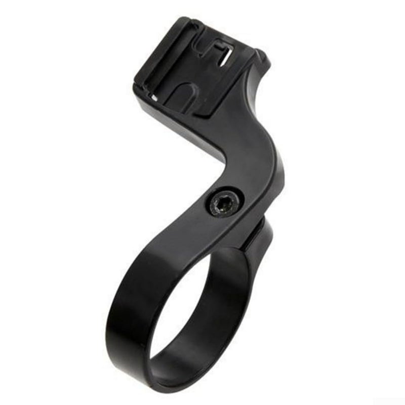 Black Plastic Bicycle Computer Handlebar Mount Bracket Out Front Extension Stand 3 3 x 4 x 8 cm - Image 2