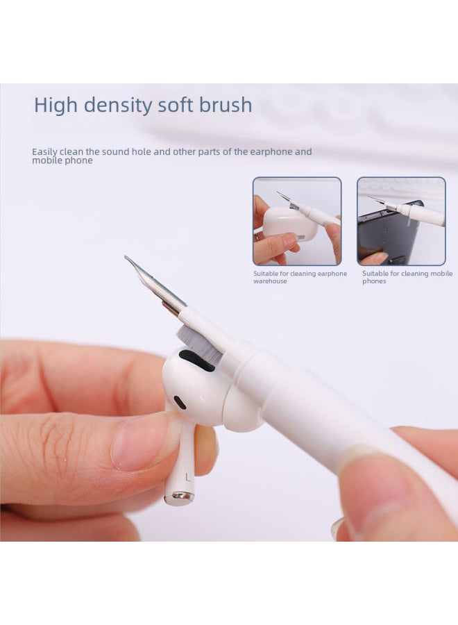 Bluetooth Cleaning Pen Bluetooth Earphone Cleaning Pen Dust Removal Tool Earphone Multifunctional Cleaning Brush-Color:Black Pearlescent Bag  - Image 2
