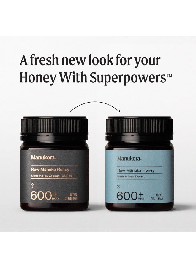 Manukora Manukora Umf 16+/Mgo 600+ Raw Manuka Honey (250G/8.8Oz) Authentic Non-Gmo New Zealand Honey, Umf And Mgo Certified, Traceable From Hive To Hand  - Image 3